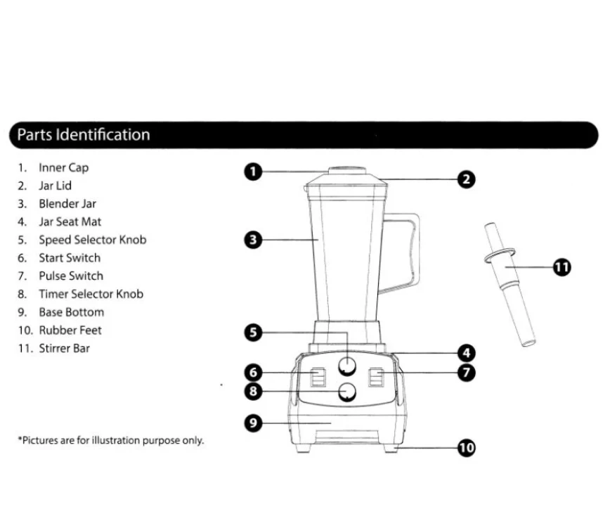 KHIND 2L PRO Commercial Blender-2