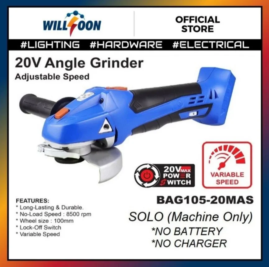 BOSSMAN 20V Cordless Grinder