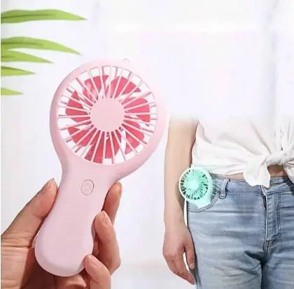 Mini Usb Rechargeable Handheld Portable Fan-2