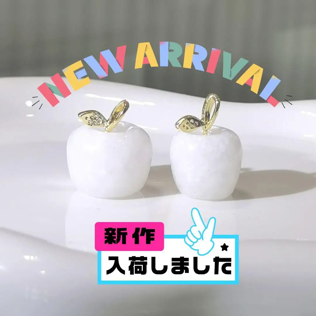 【本地天然汉白玉｜吊坠苹果 大/小】
