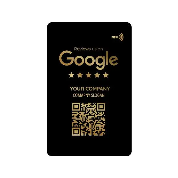 GOOGLE REVIEW NFC CARD