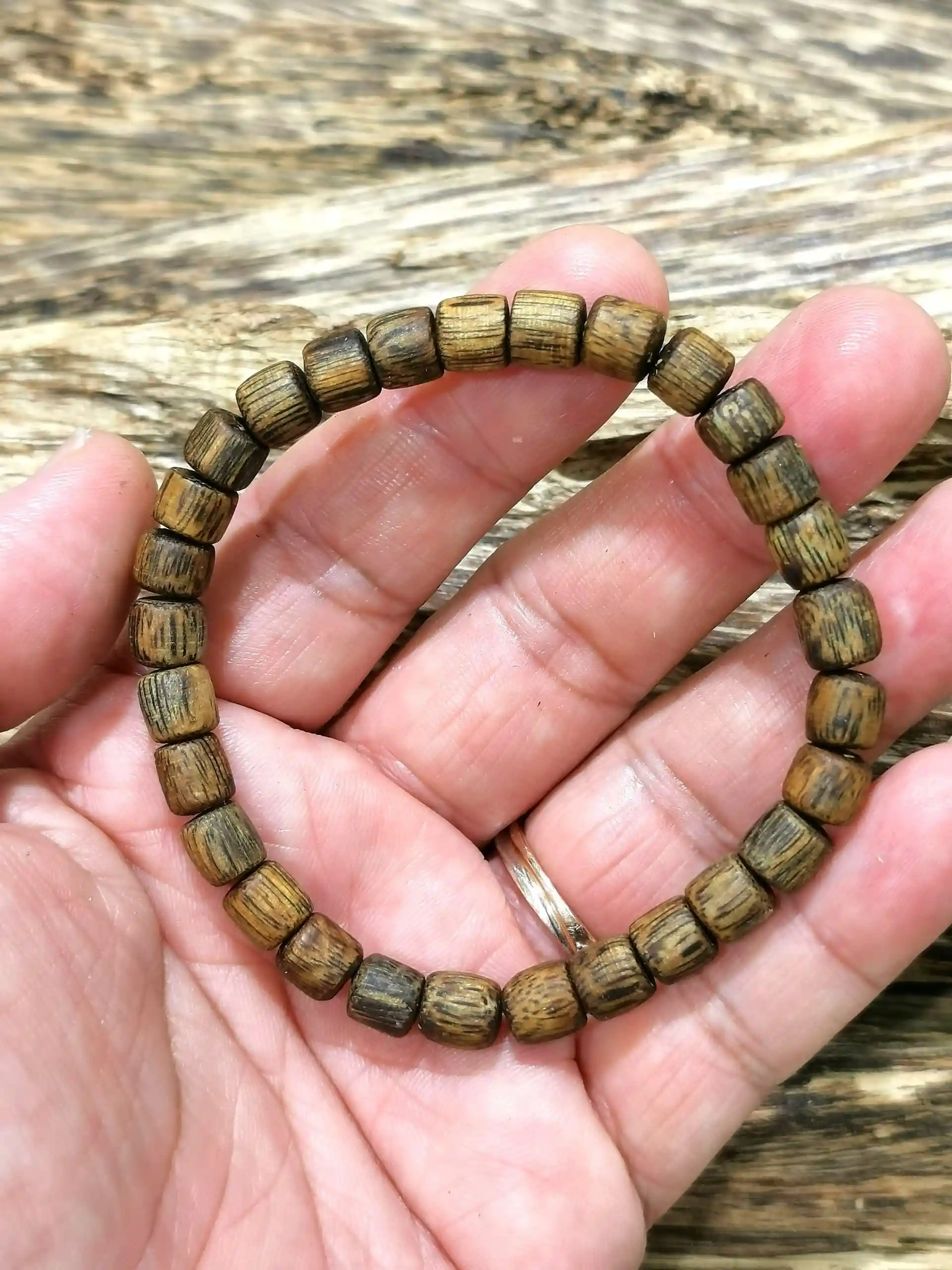 越南棋楠沉香® 随型全油手串 7mm+