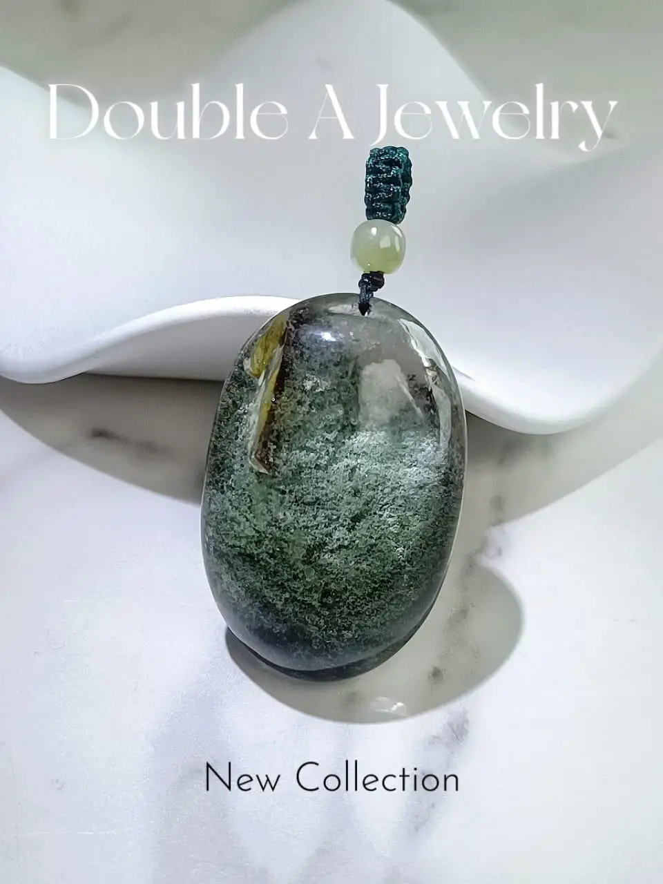 绿幽灵吊坠 · 财富与事业的能量石