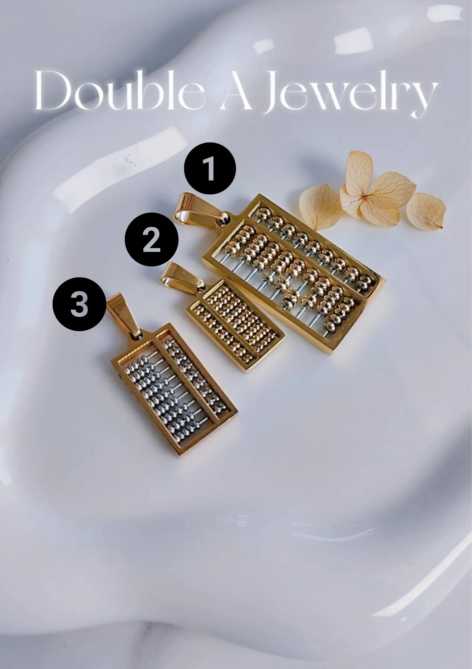 【万事如意算盘吊坠】