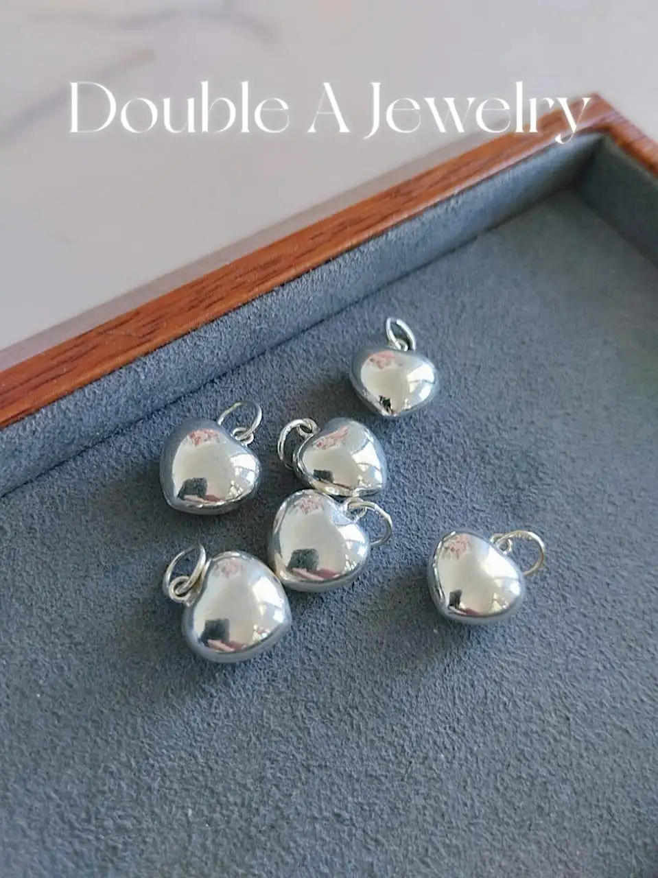 【S925银 · 闪亮爱心吊坠】