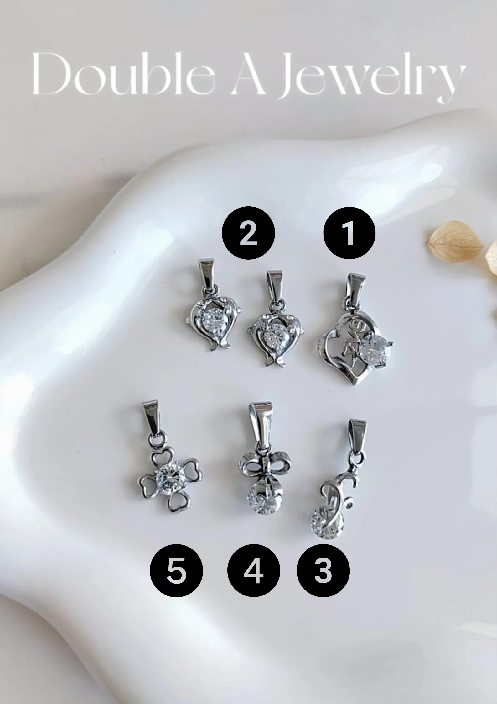 【镶嵌锆石吊坠】