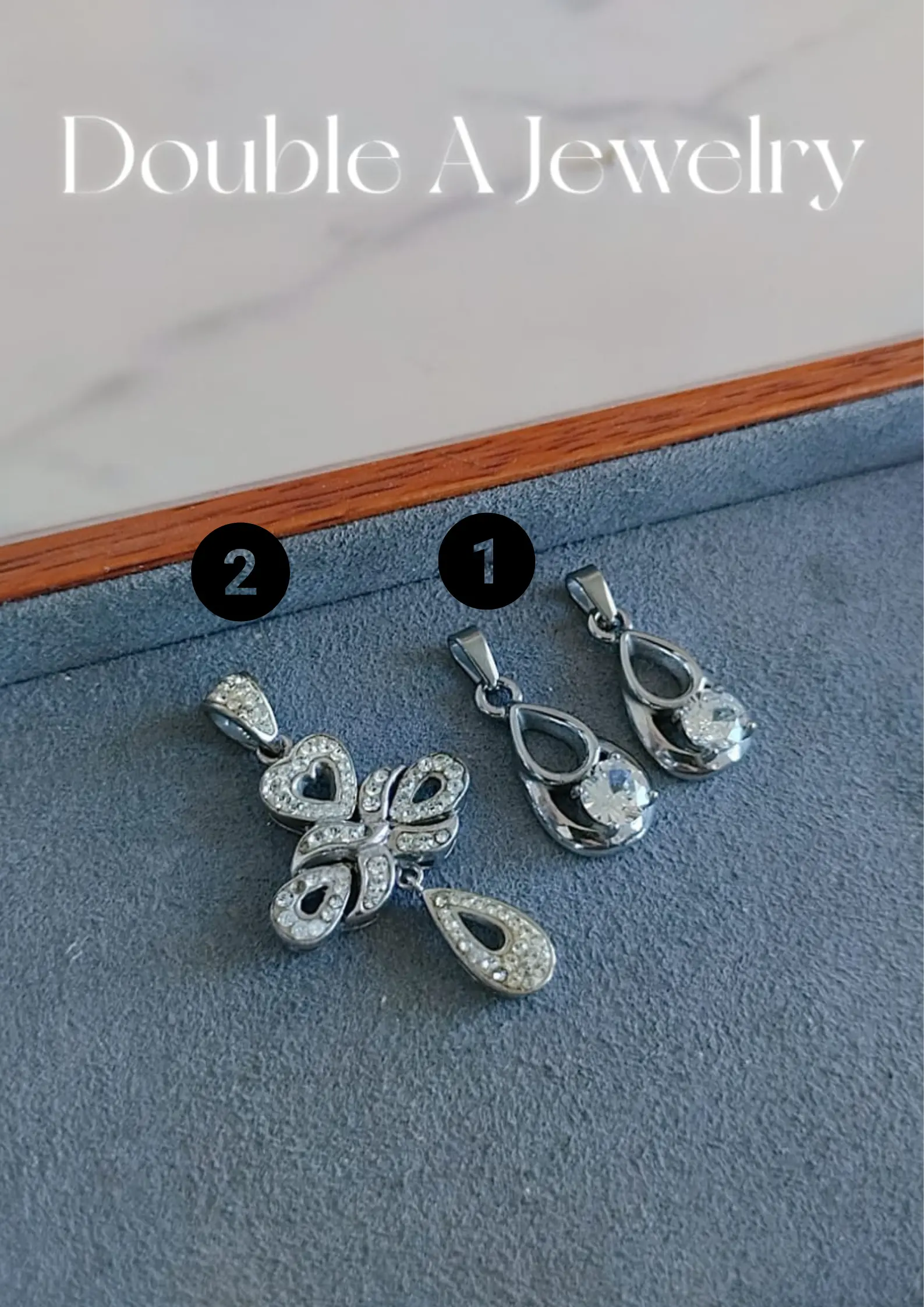 【镶嵌锆石吊坠】